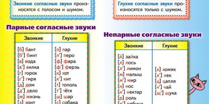 Урок русского языка Слова с парными звонкими и глухими согласными 2 класс. Перспектива