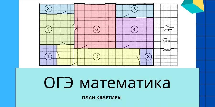 ОГЭ математика. План квартиры. - Пройти онлайн тест | Online Test Pad